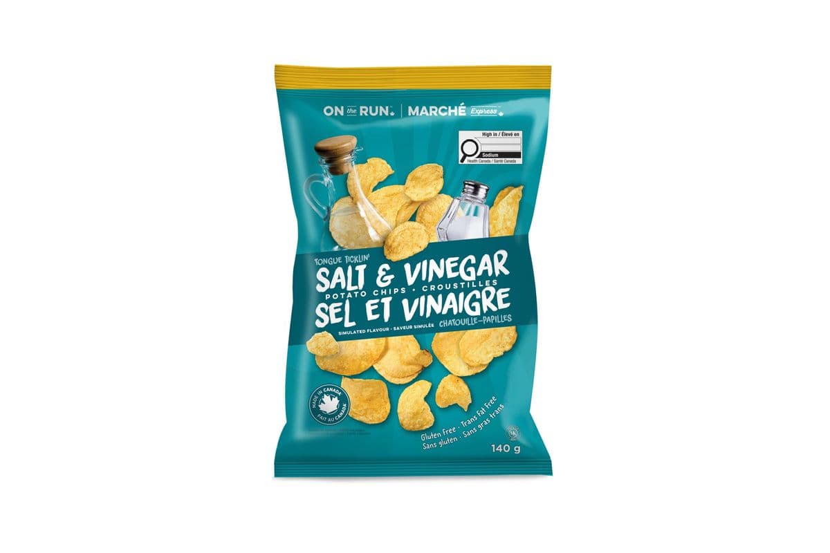 On The Run Salt & Vinegar Chips (140g) 77762