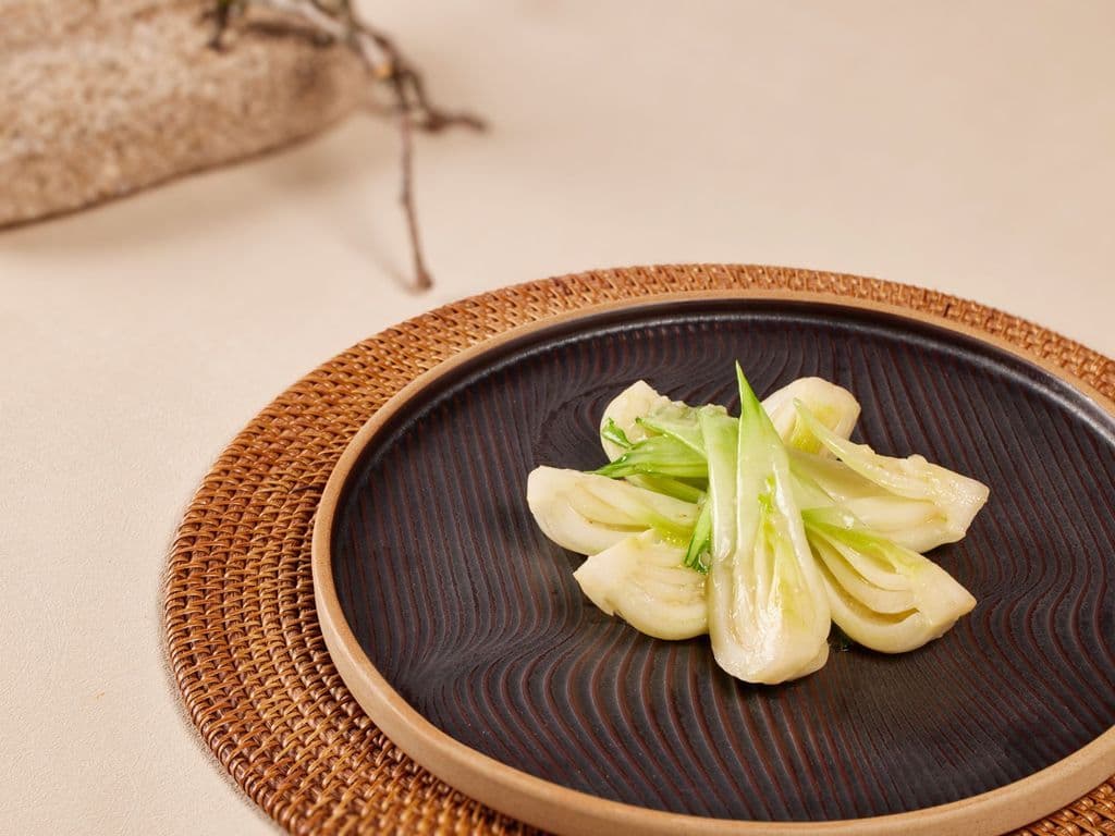 Bok Choy in Garlic Sauce