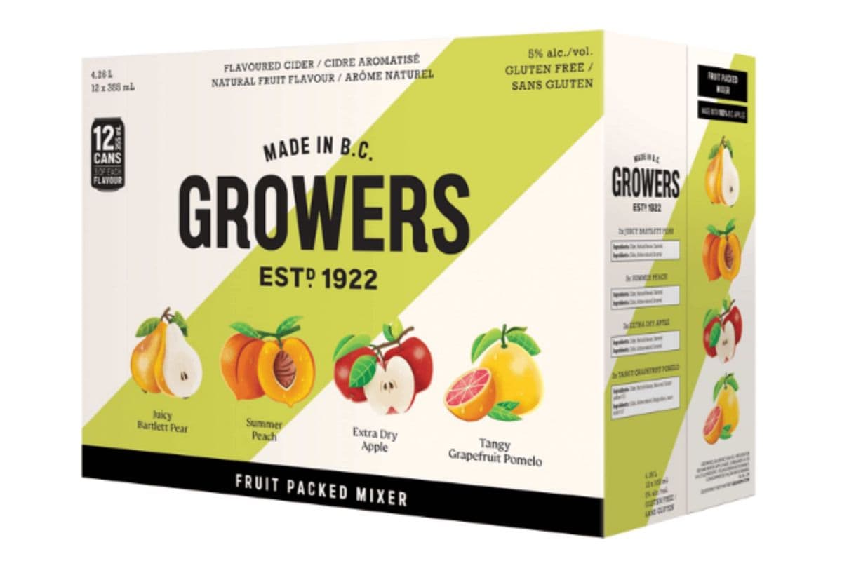 GROWERS MIXER PACK 12X355ML (12 x 355ML)