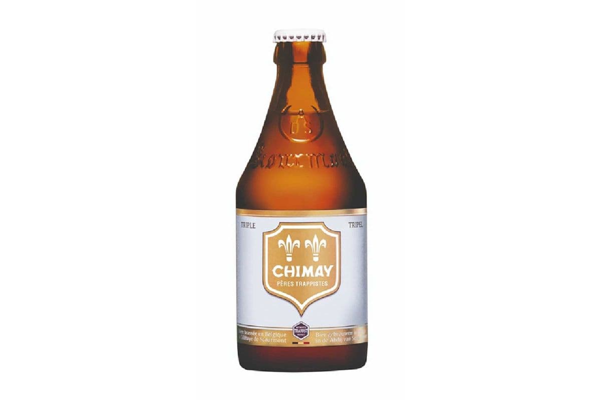 Chimay White Cap (330 ml Bottle) (1 x 330 ml)