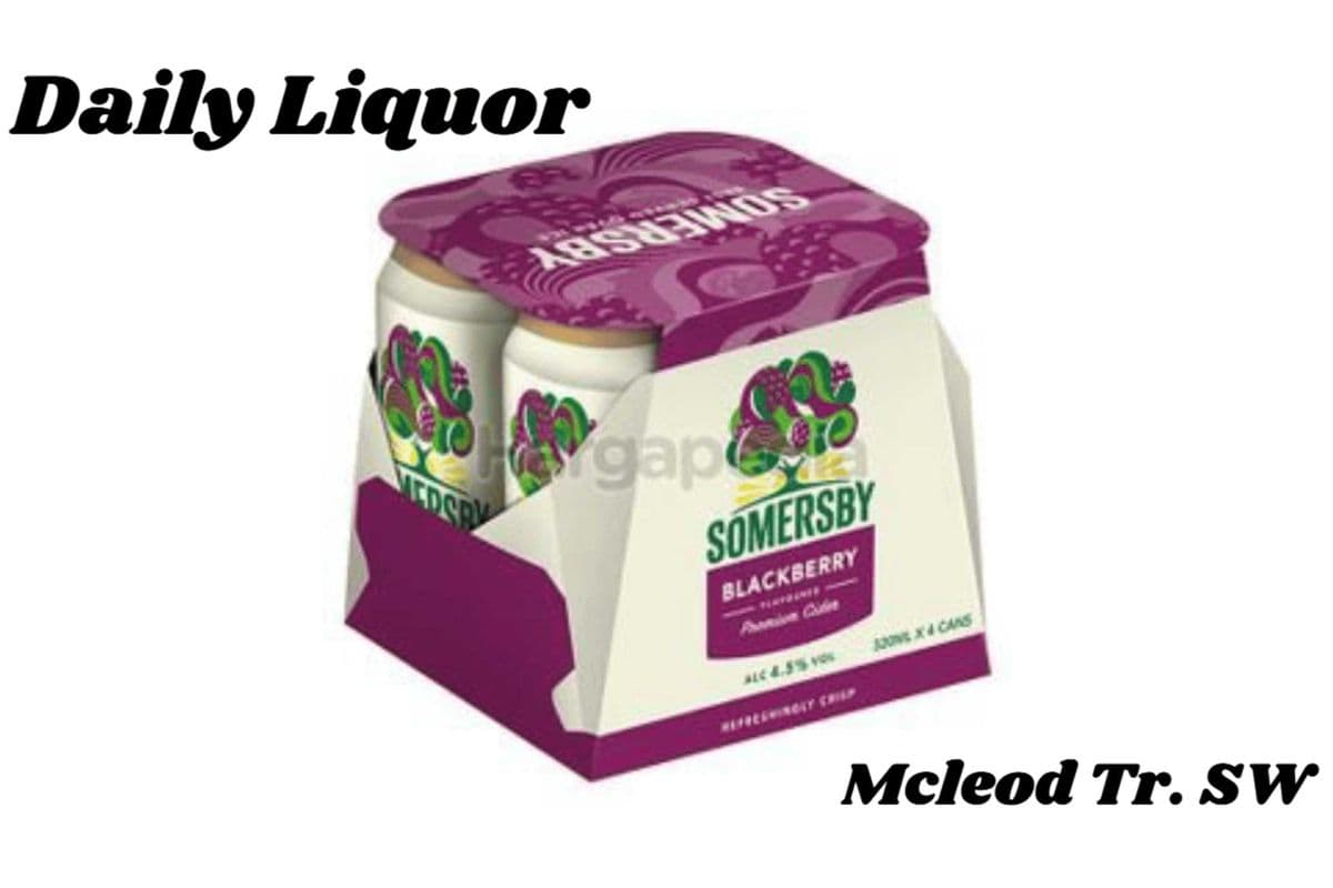 SOMERSBY BLACKBERRY 4 CANS (1 x 4*473ML)