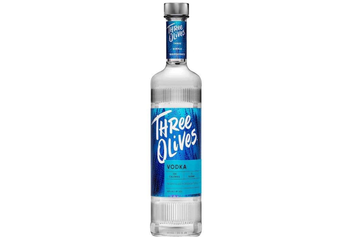 THREE OLIVES VODKA (1 x 750ml)