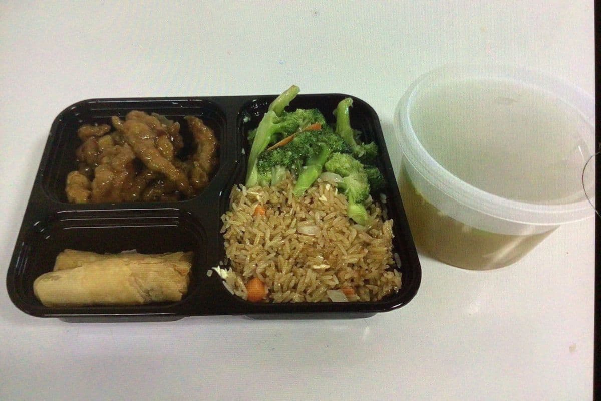 Q2 Ginger Beef Bento