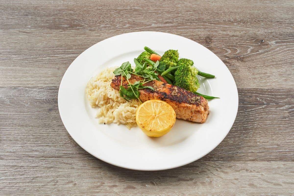 Atlantic Salmon and Shrimp