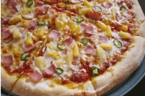 Large Hawaiian Explosion Pizza