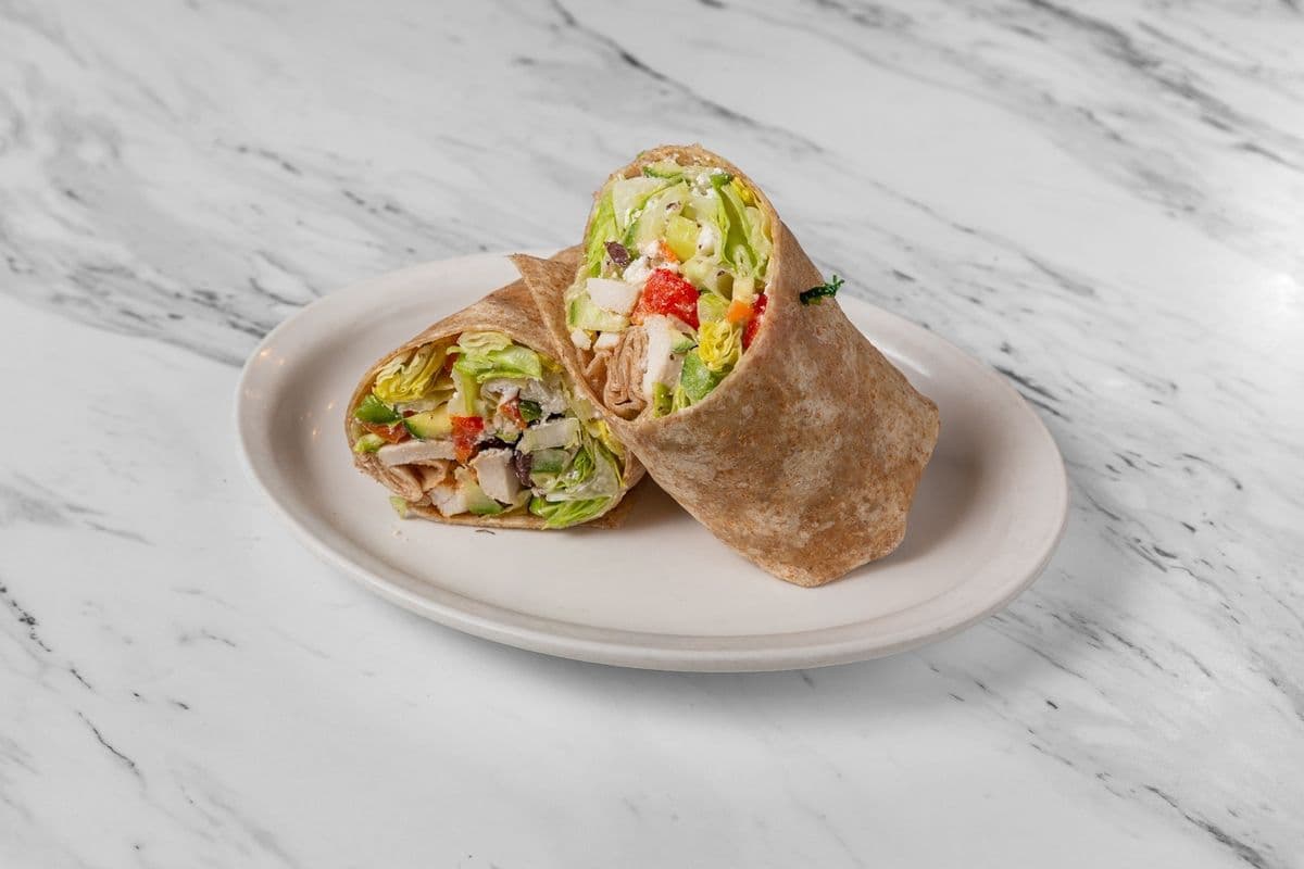 Greek Chicken Wrap