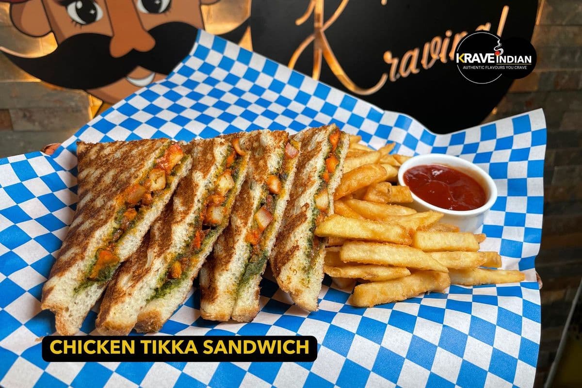 Chicken Tikka Sandwich (1 order)