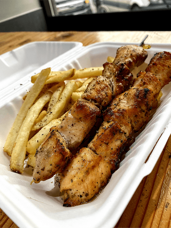 Chicken Souvlaki Stick 4oz (1 pc)