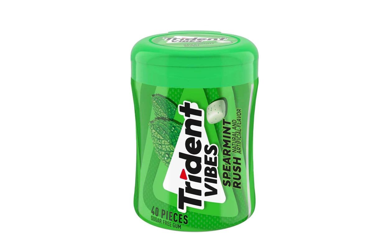 Trident Vibes Spearmint Rush Btl 40pcs