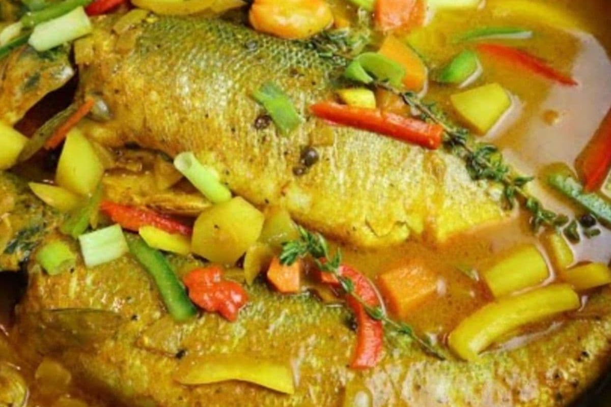 Curry fish