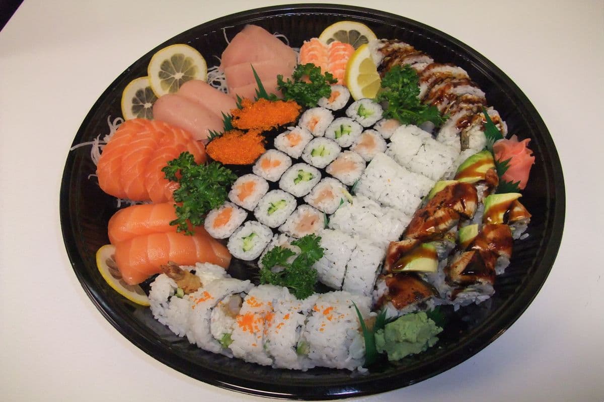 Sushi and Sashimi Party Tray