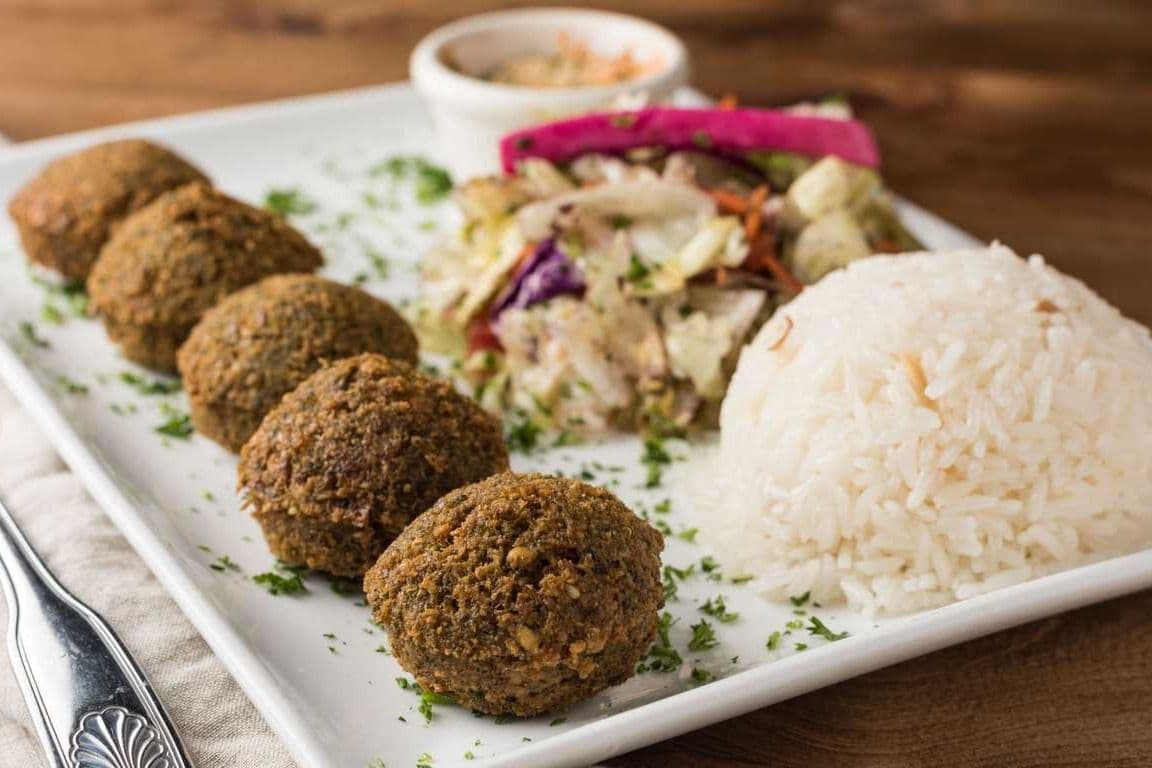 Veggie Platter (Meal with Rice)