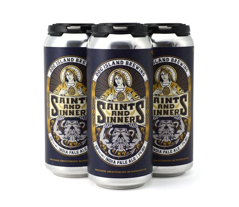 Saint and Sinners IPA (4 x 473 ml Cans)