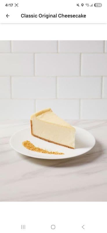 Classic Original Cheesecake