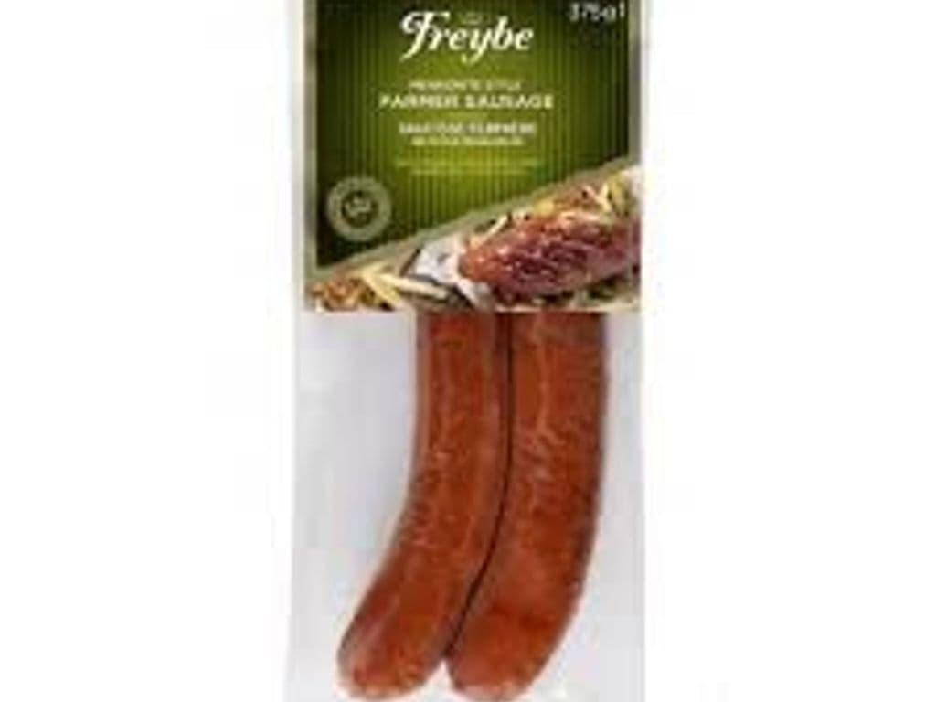 FREYBE MENNONITE STYLE FARMER SAUSAGE 375G