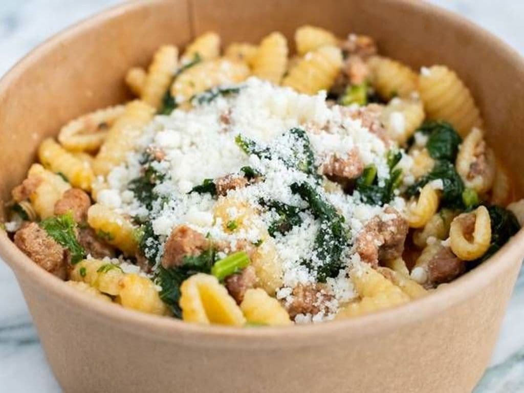 Cavatelli, Rapini & Sausage