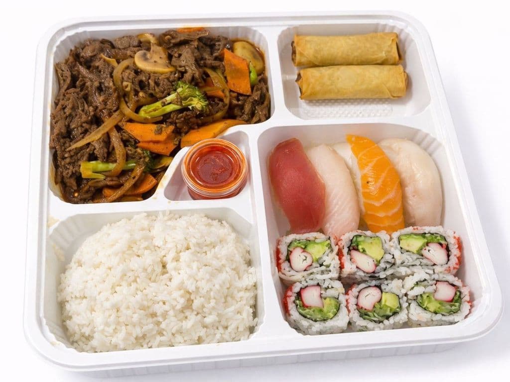 Spicy Beef Bento