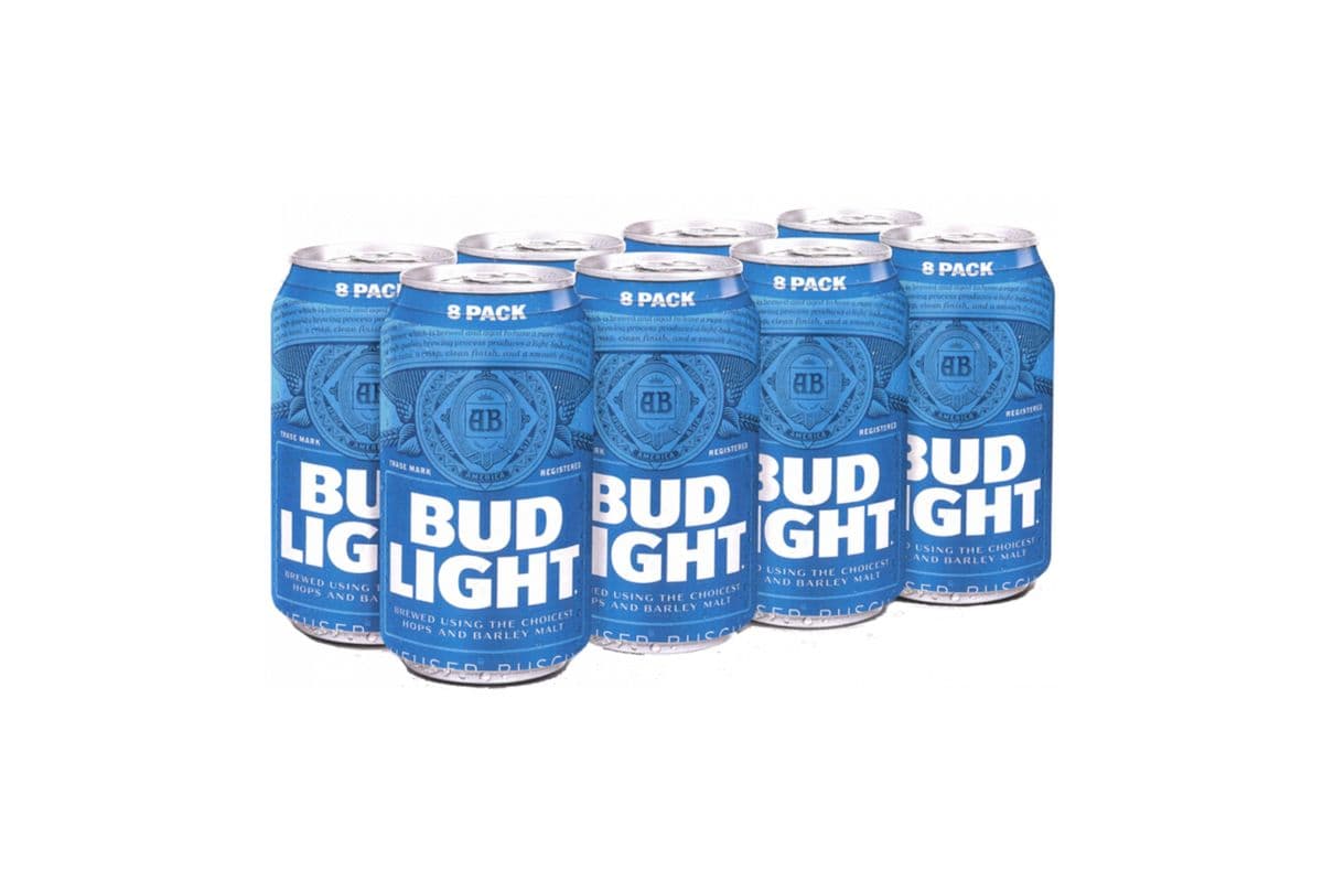 Bud Light (8 Cans) (1 x 355ML)