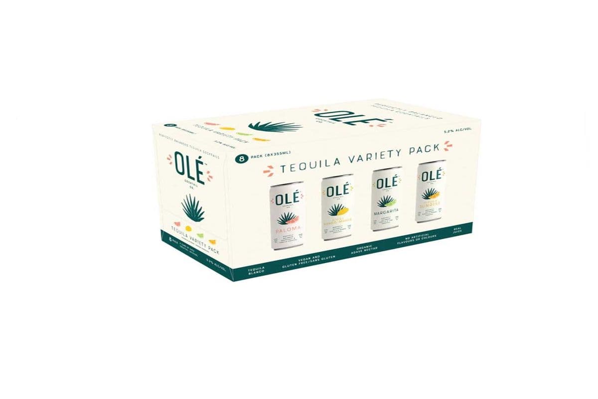 872639 - OLE TEQUILA VARIETY PACK (8 x 355)