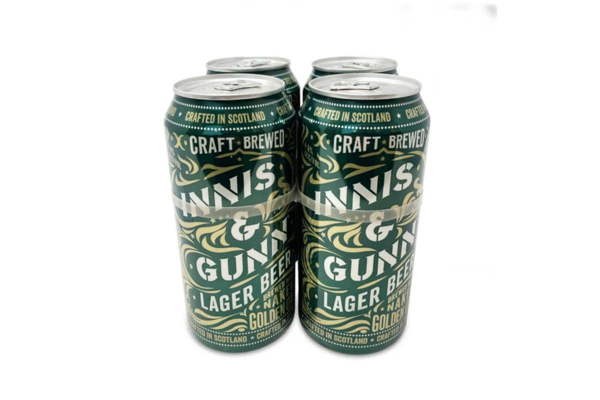 Innis & Gunn Innis and Gunn Lager (4 Cans) (4 x 440ml)