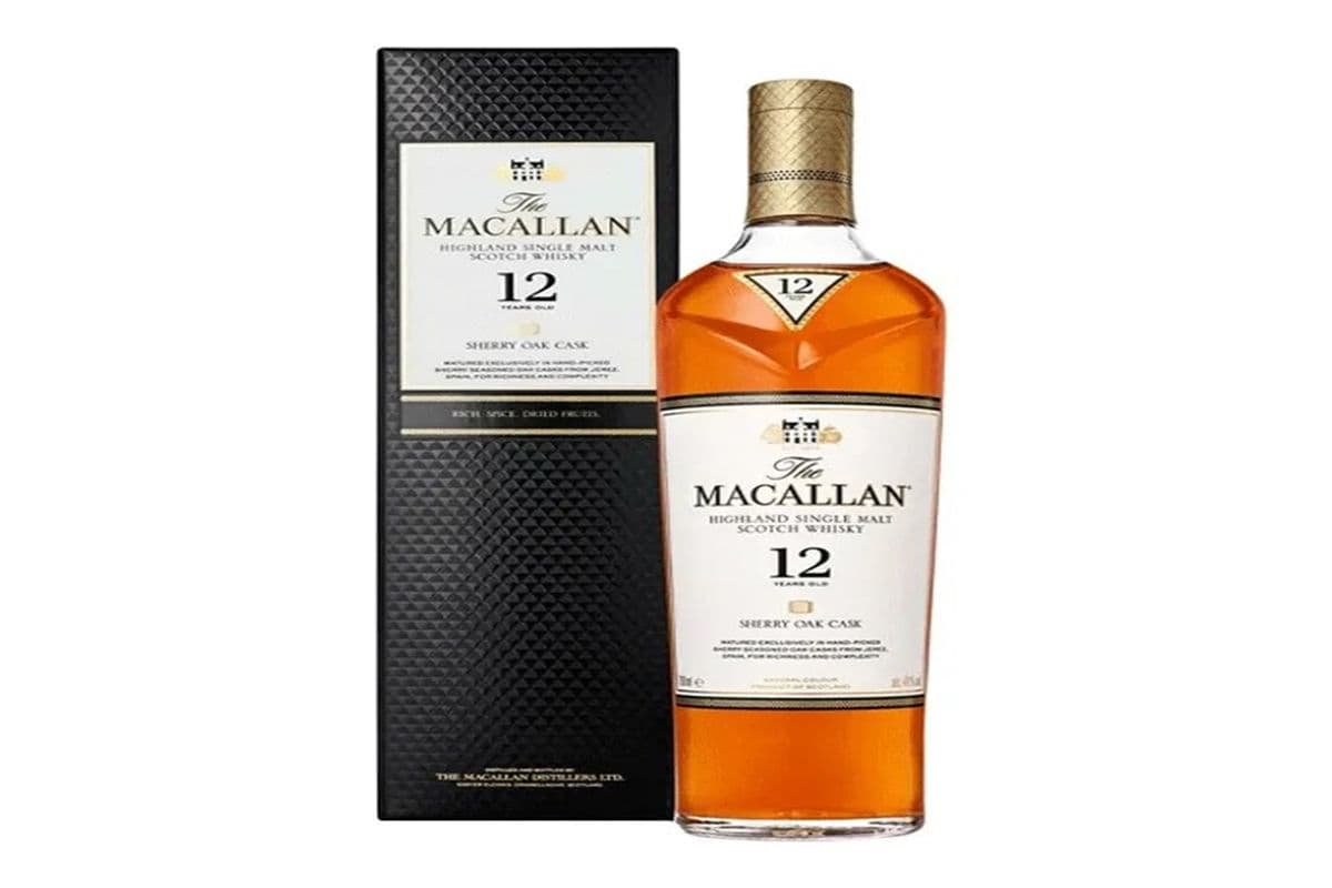 Macallan Sherry Oak 12 Year Old (1 x 750ML)