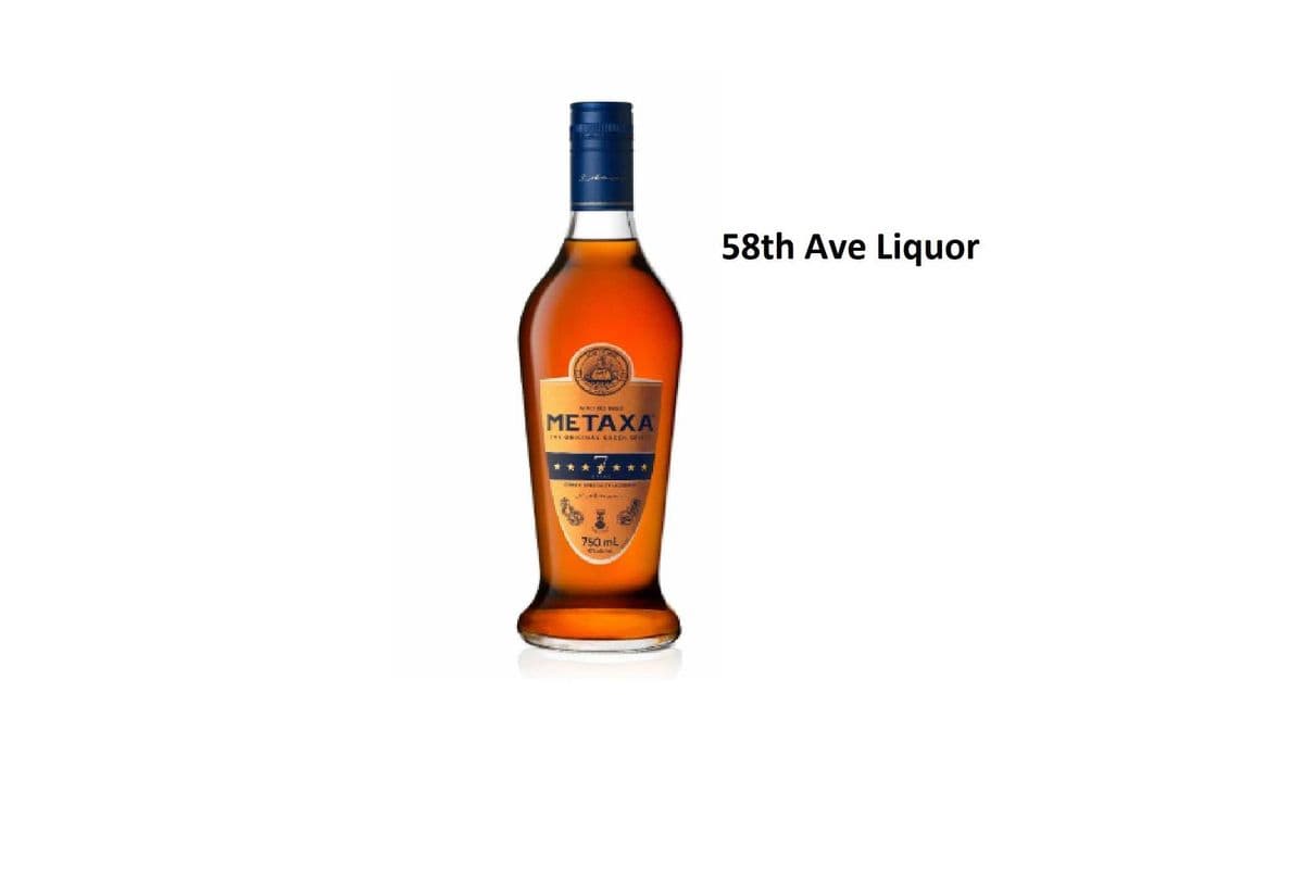 METAXA GOLD LABEL SEVEN STAR LIQUEUR (1 x 750 ML )