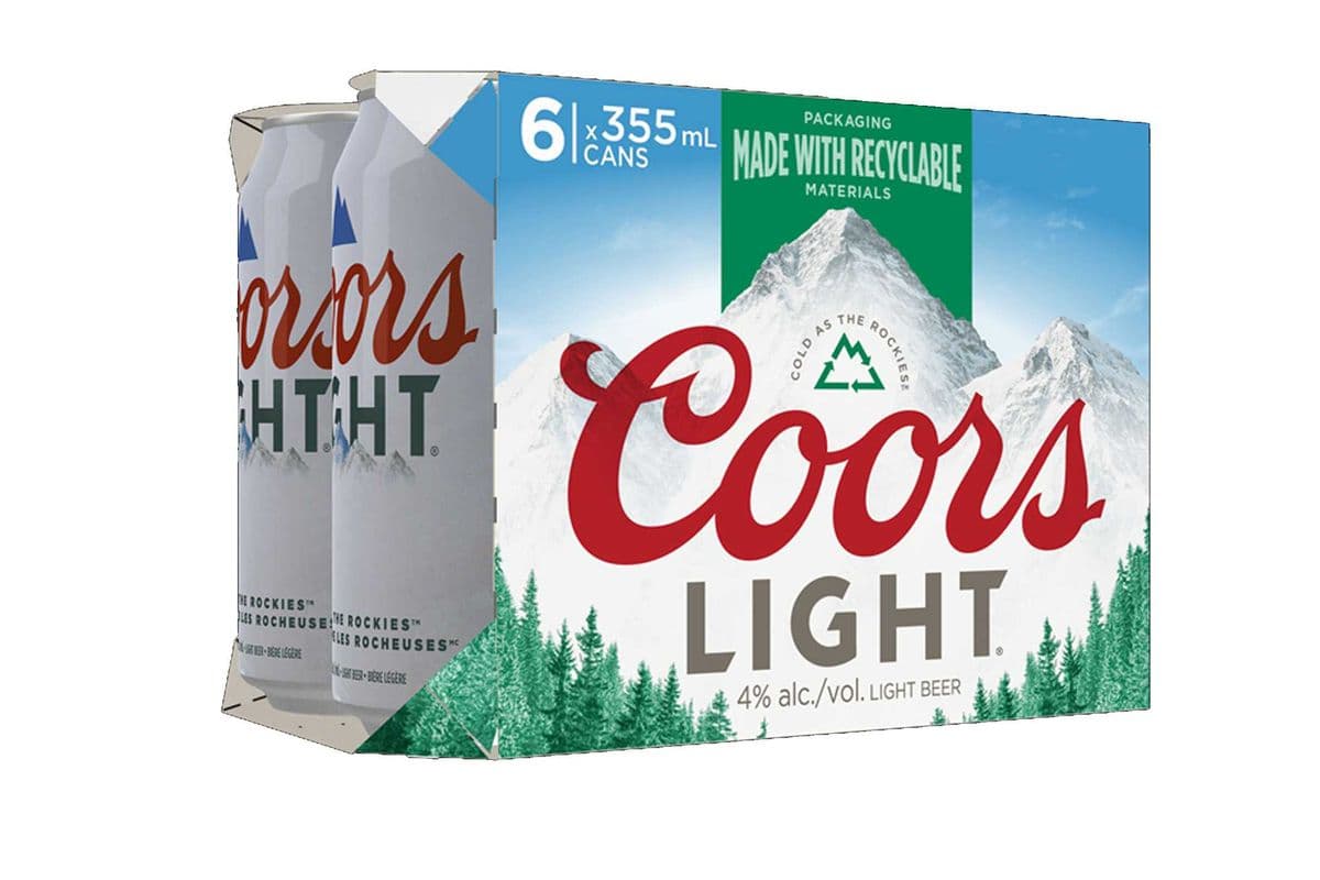Coors Light (6 x 355 ml)