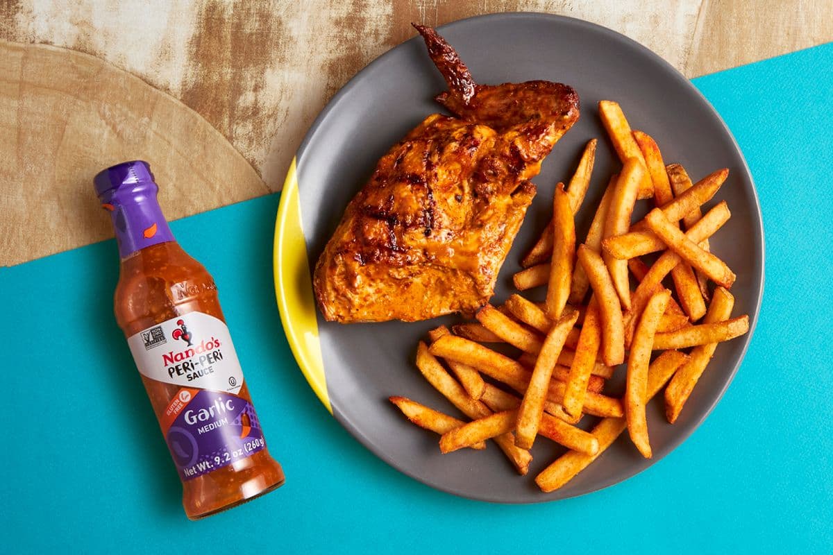 1/4 Chicken (Breast) with One Regular Side