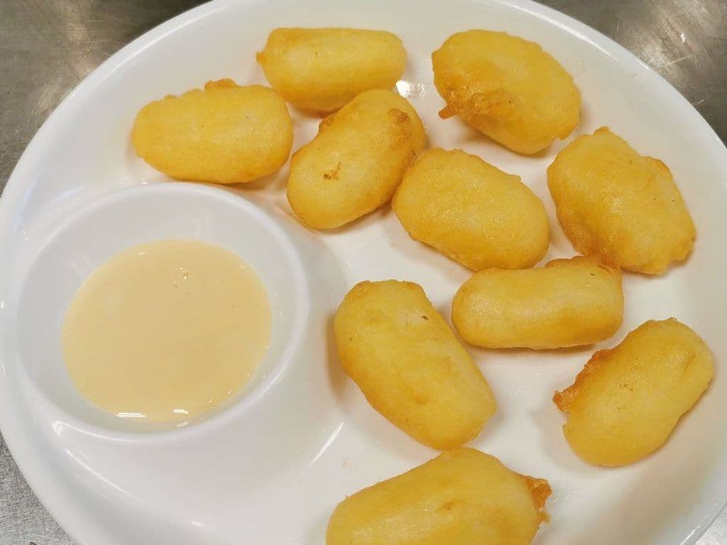 92. Deep-Fried Milk (5 Pieces)