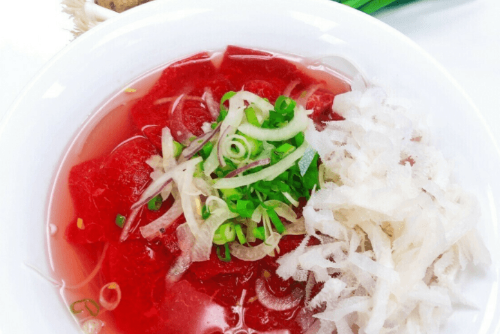 312. Rare Beef and Beef Tripe Rice Noodle Soup - Pho Tai Sach