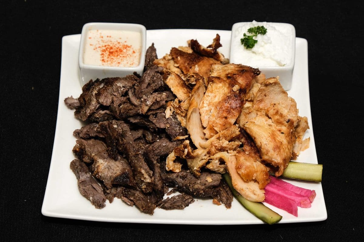 Mixed Beef and Chicken Shawarma