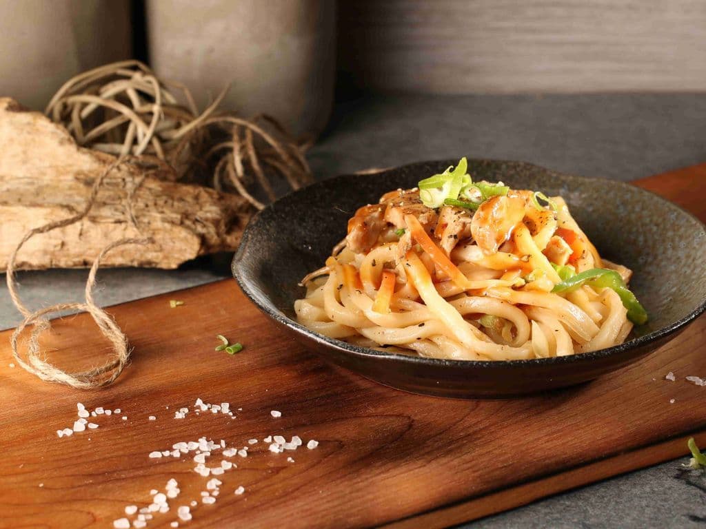 Chicken Fried Udon