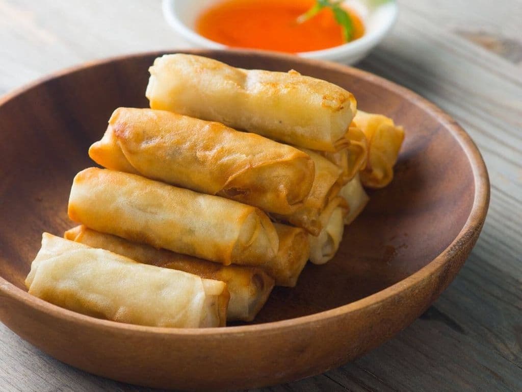216. Veg. Spring Roll (5pc)