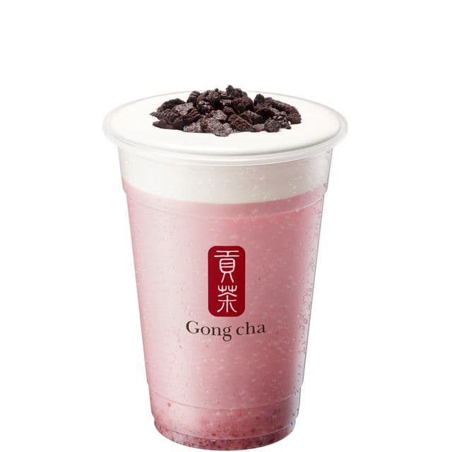 Strawberry Oreo Milk Tea THÉ AU LAIT AUX OREO FRAISES