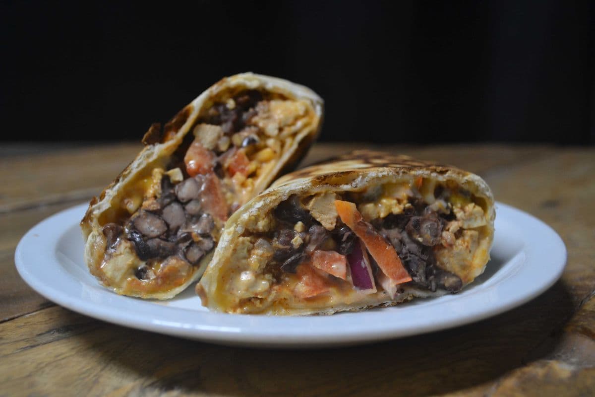Les’s Mexican Fiesta Wrap ( oven-grilled) (10”)