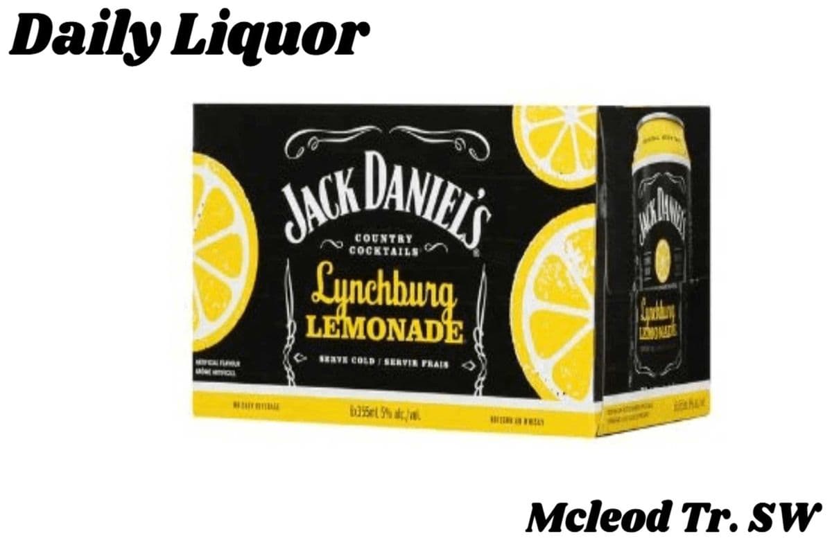 JD COUNTRY COCKTAILS LYNCHBURG LEMONADE 6 CANS (1 x 296ML)