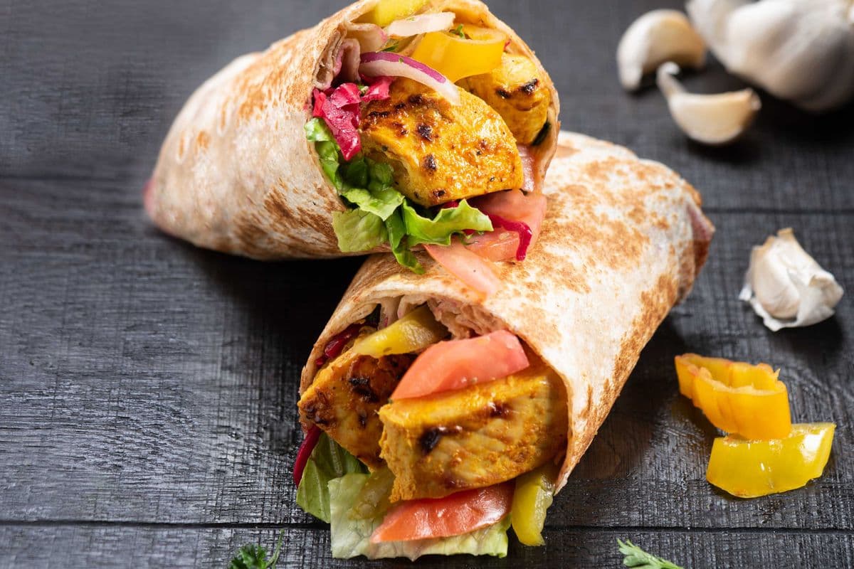 Shish Tawouk Wrap