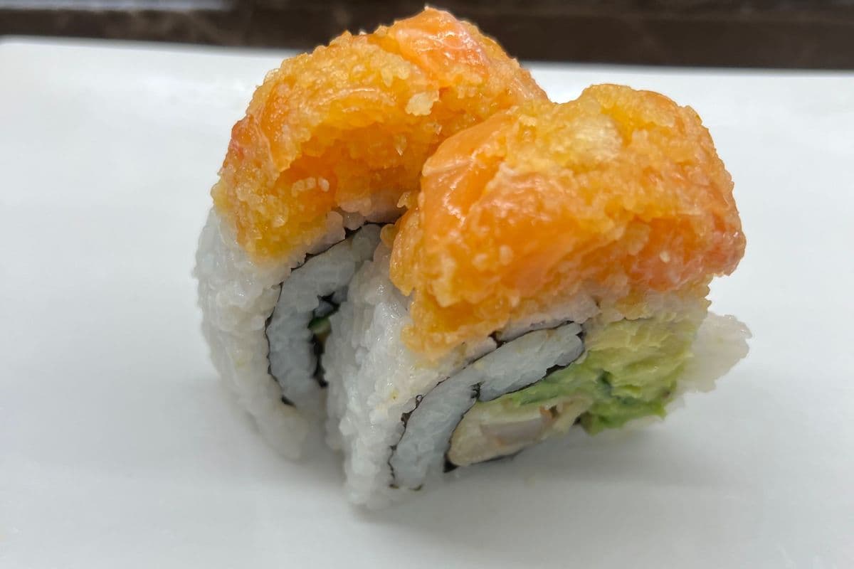 43. Spicy Salmon Dragon Roll