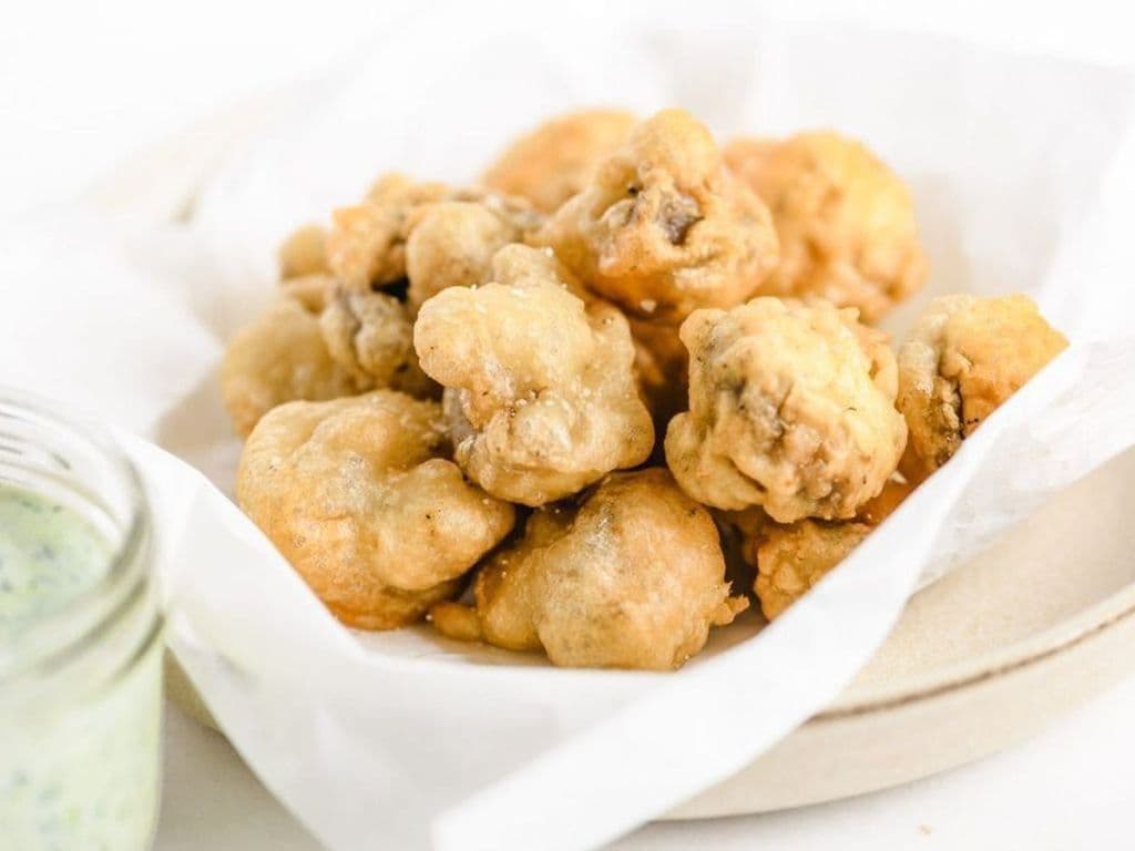 215. Mushroom Tempura (8pc)