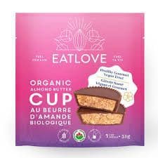 EAT LOVE almond butter cups 52g