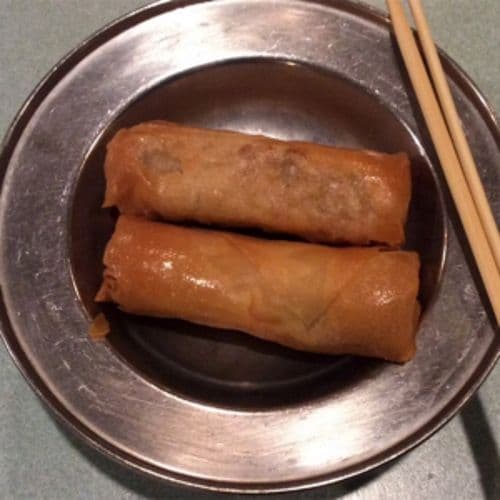 Spring Roll (Vegetarian) / 春卷
