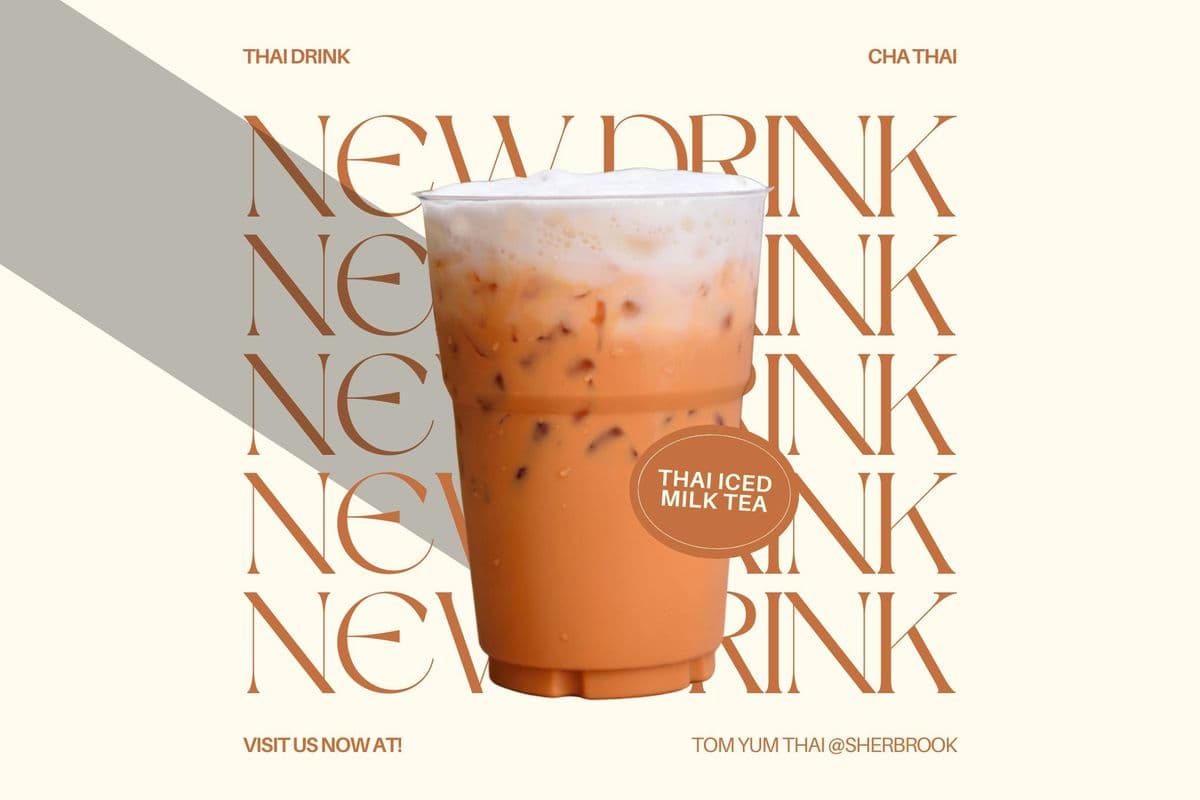 THAI ICED MILK TEA (680ml)