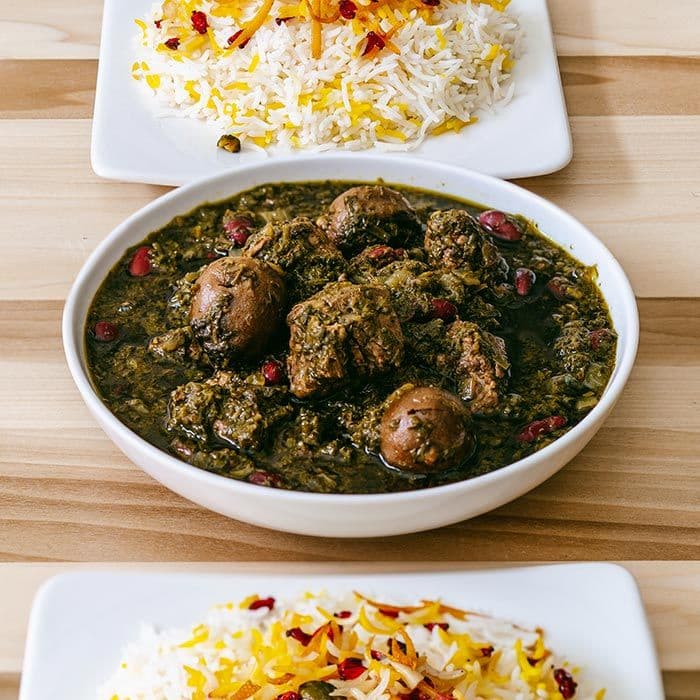 Herb Stew (Ghormeh Sabzi)