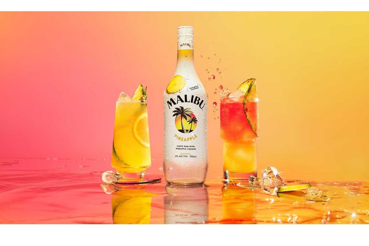 MALIBU PINEAPPLE FLAVOURED RUM (1 x 750ml)