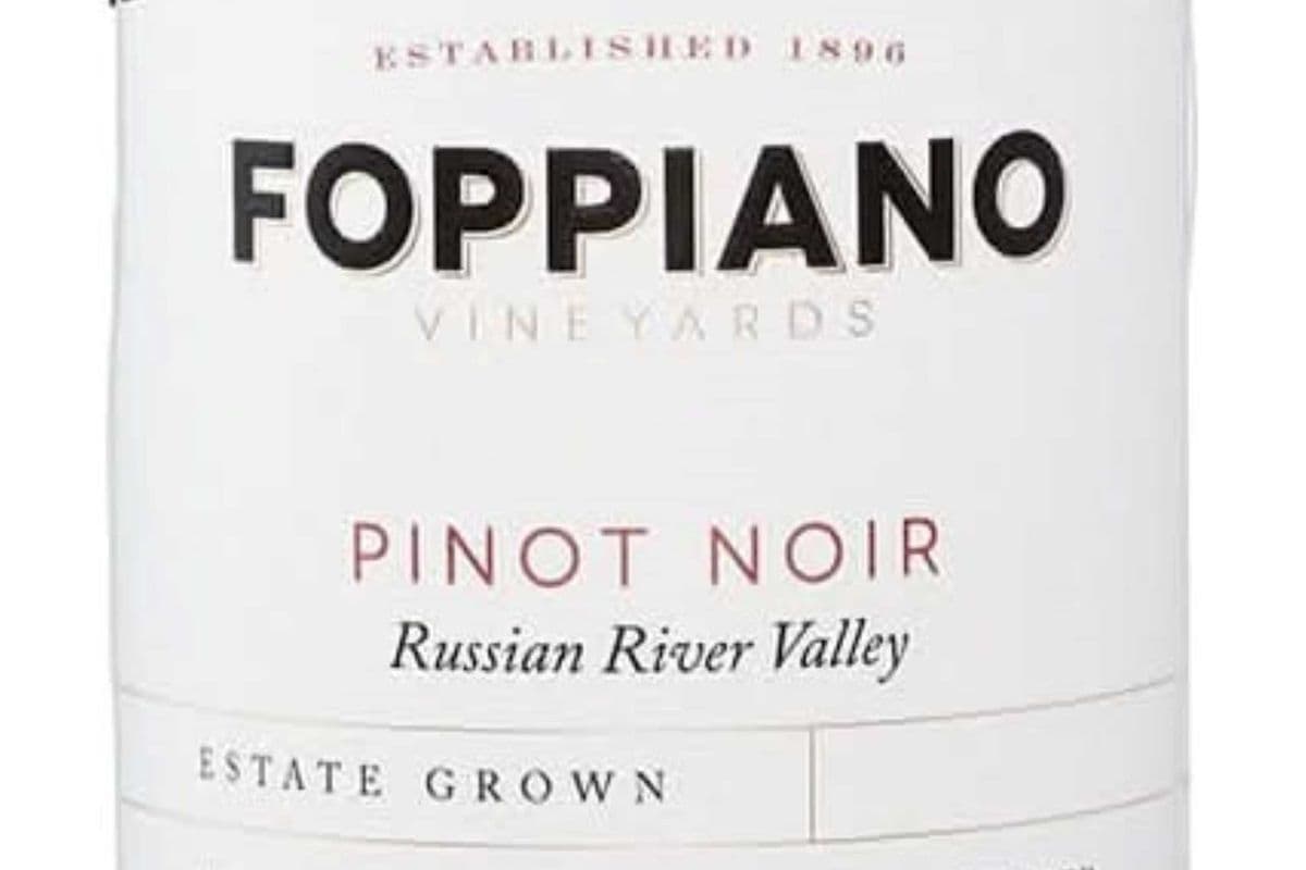 USA - Foppiano Vineyards Russian River Valley Pinot Noir - 750mL (1 x 750mL)