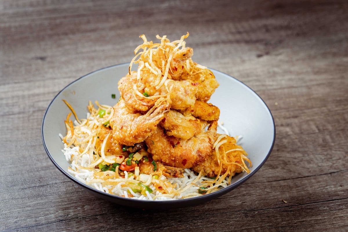 Tiger Shrimp with Salt and Pepper 椒鹽蝦球