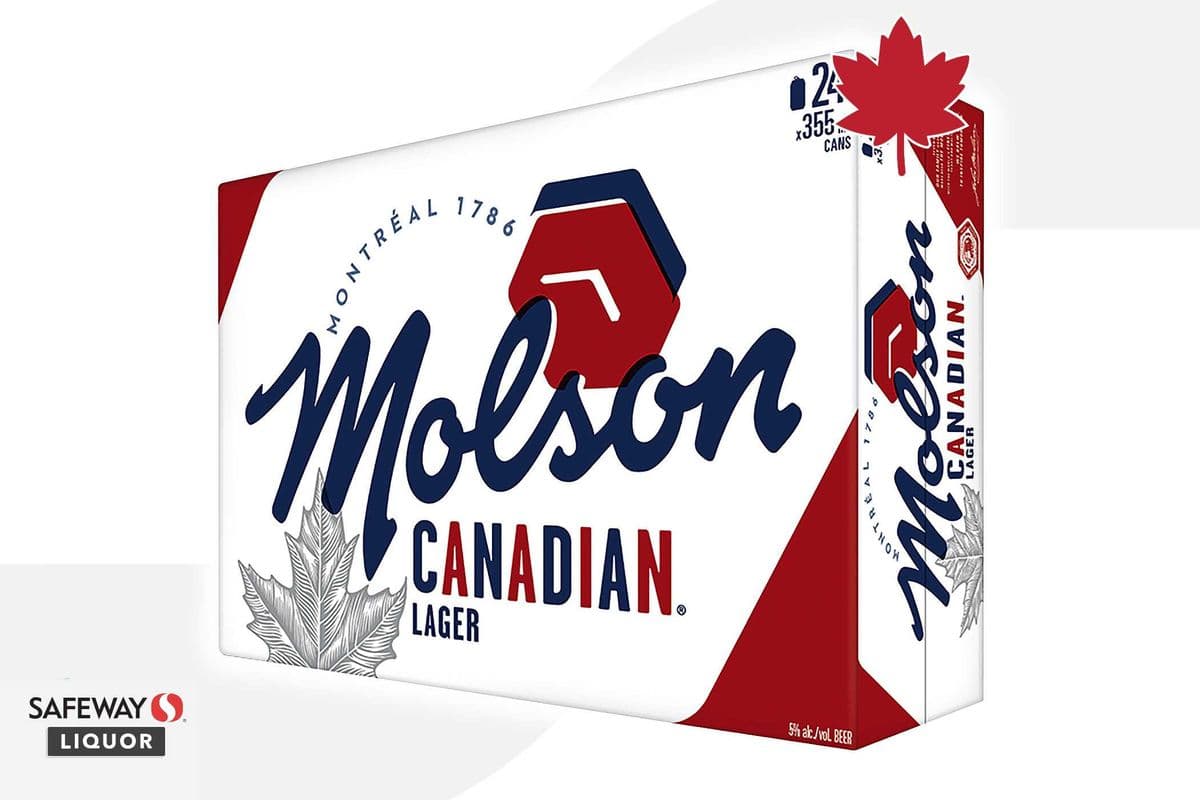 Molson Canadian (24 x 355 ml)