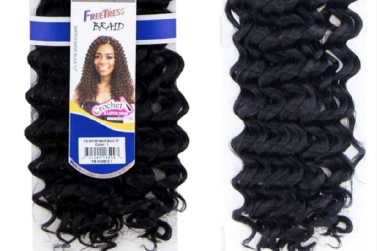 Freetress Braid Crochet Water Wave Hair 22”