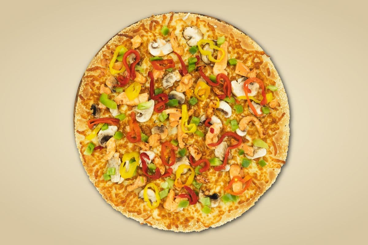 12. 8" Personal Spicy Chicken Pizza