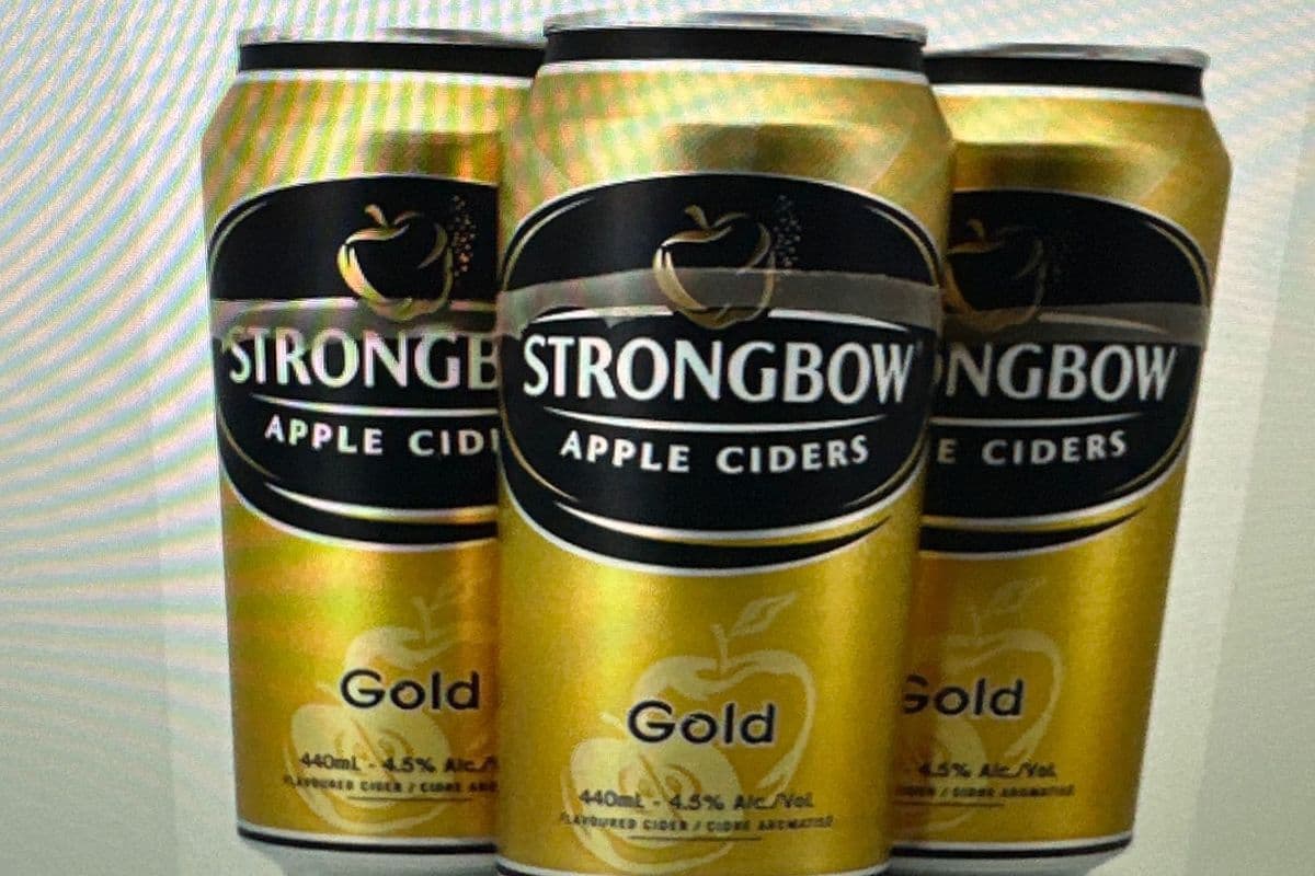 Strongbow Gold Cider (4 x 440 ml)